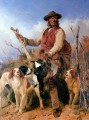 Richard Ansdell Gamekeeper with Dogs cynegetic